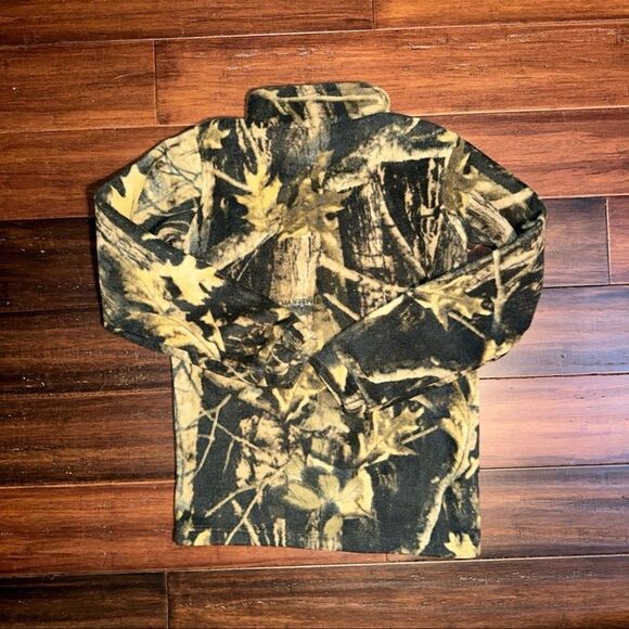 Columbia Boys Camo Fleece Jacket - Picture 1 of 4